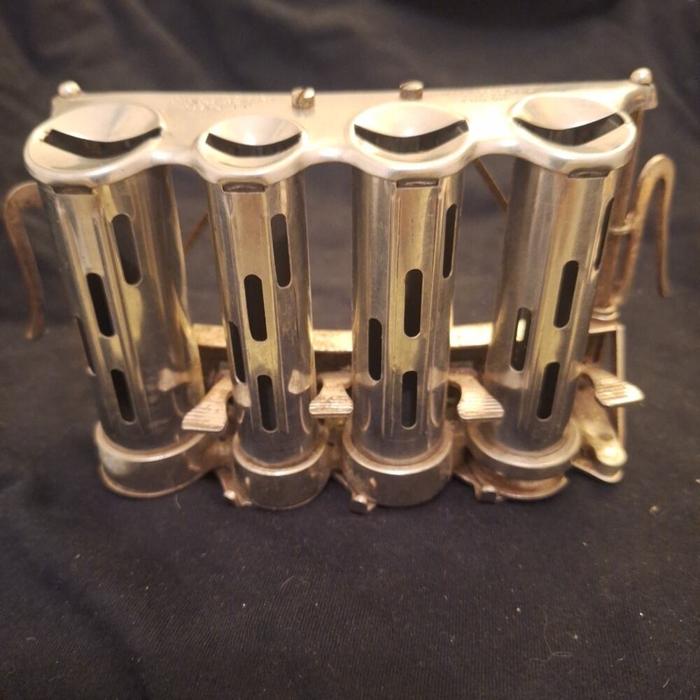 McGill High Speed Coin Changer 4 Barrel Dispenser Belt Mount Vintage Galef USA